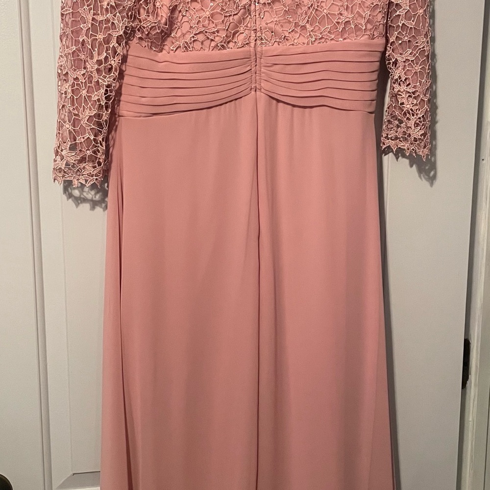 MOTHER OF THE BRIDE dress Size L or 10/12  Worn once / paid $286
